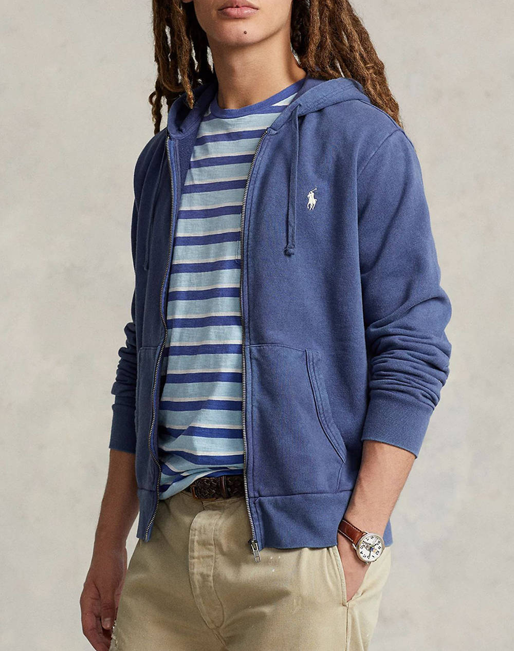 Ralph lauren lsfzhoodm4-long sleeve-sweatshirt