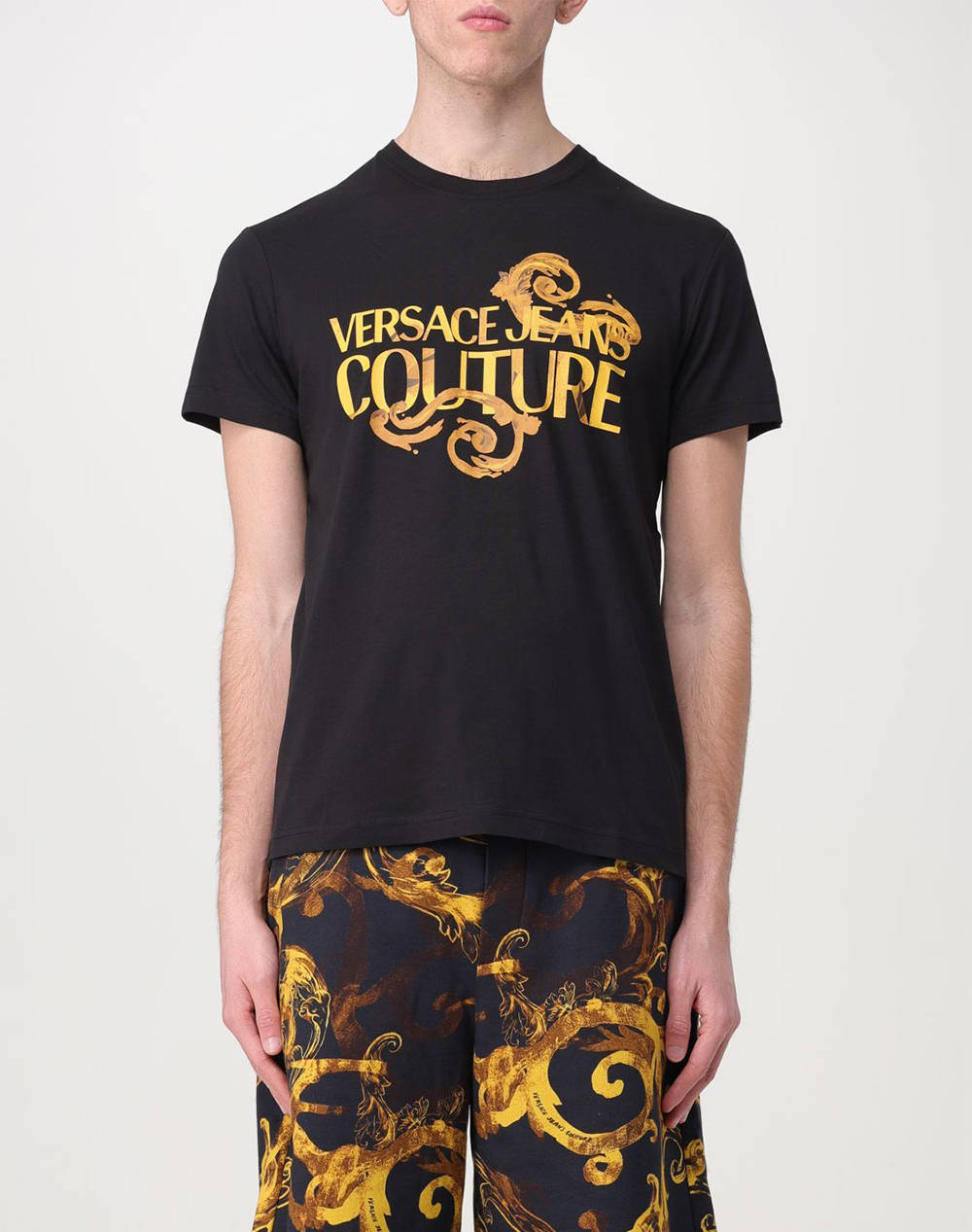 VERSACE JEANS 76GAHG00CJ00G 76UP600 S LOGO WATERCOLOR BLUZA DE BARBATI