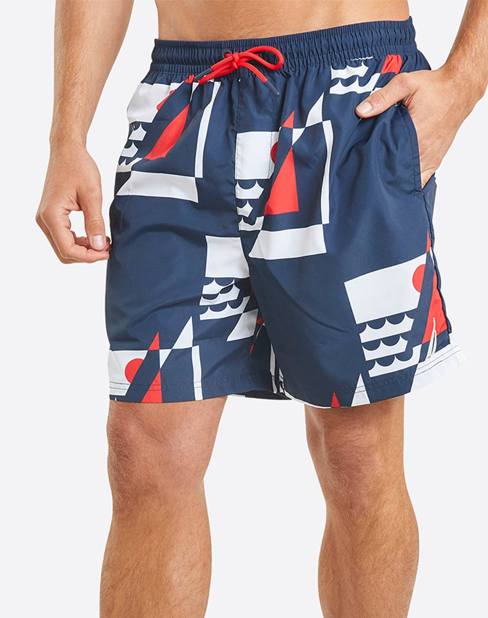 Nautica costum de baie lhanbryde 6 swim short lhanbryde 6 swim short
