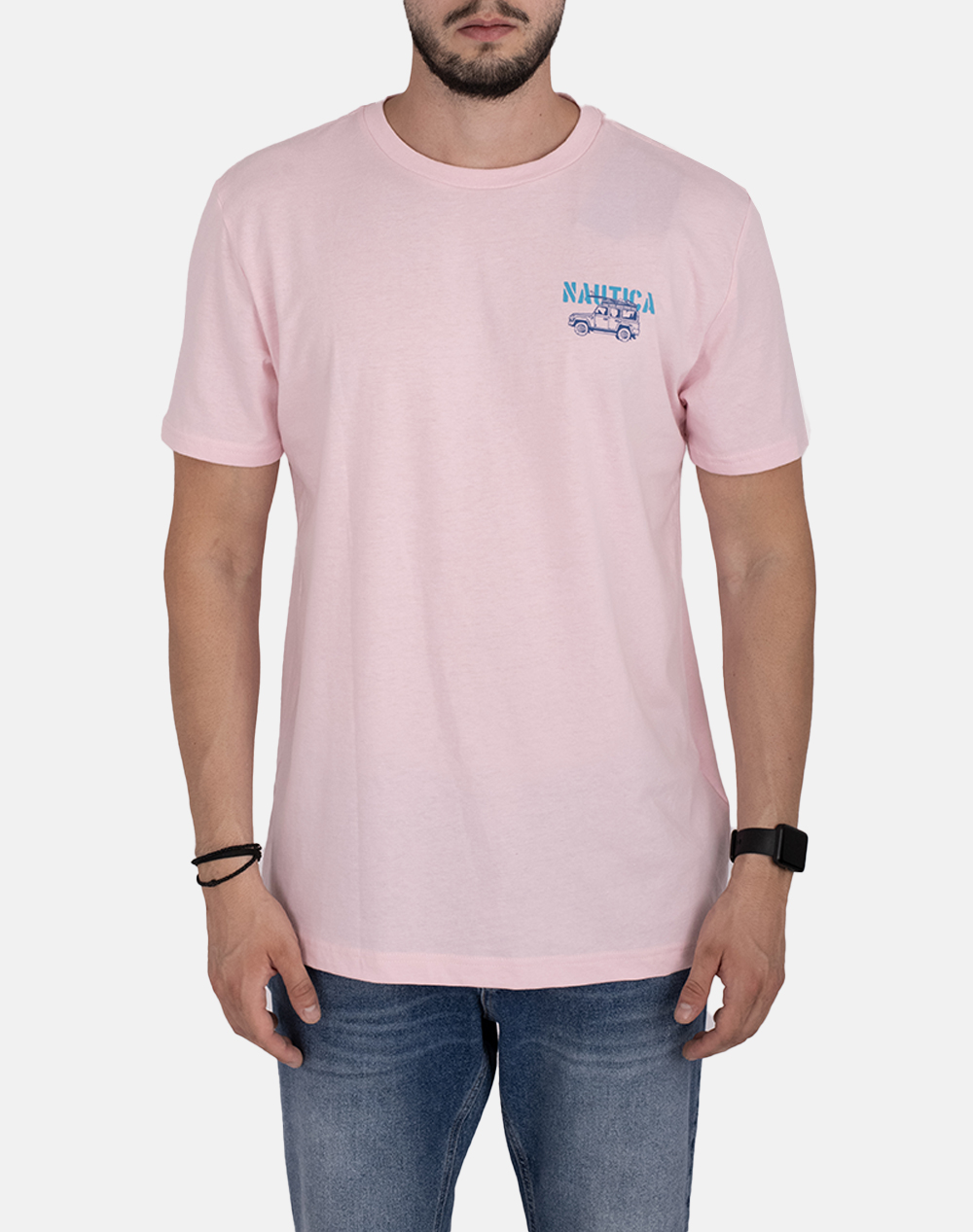 Nautica bluza t-shirt km sustainable remotely working dp