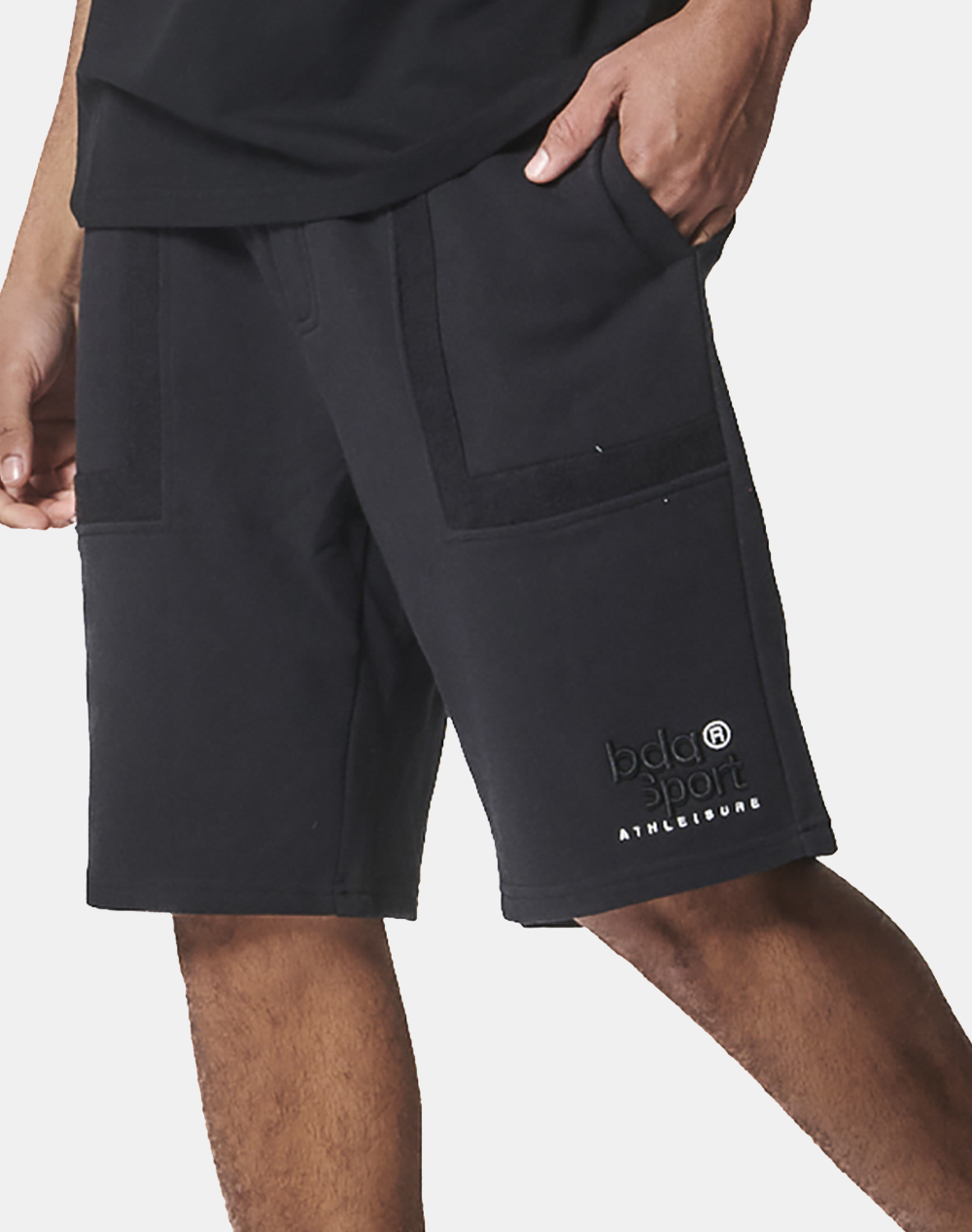 BODY ACTION MEN''S ATHLETIC SHORTS W/EMBROIDERY