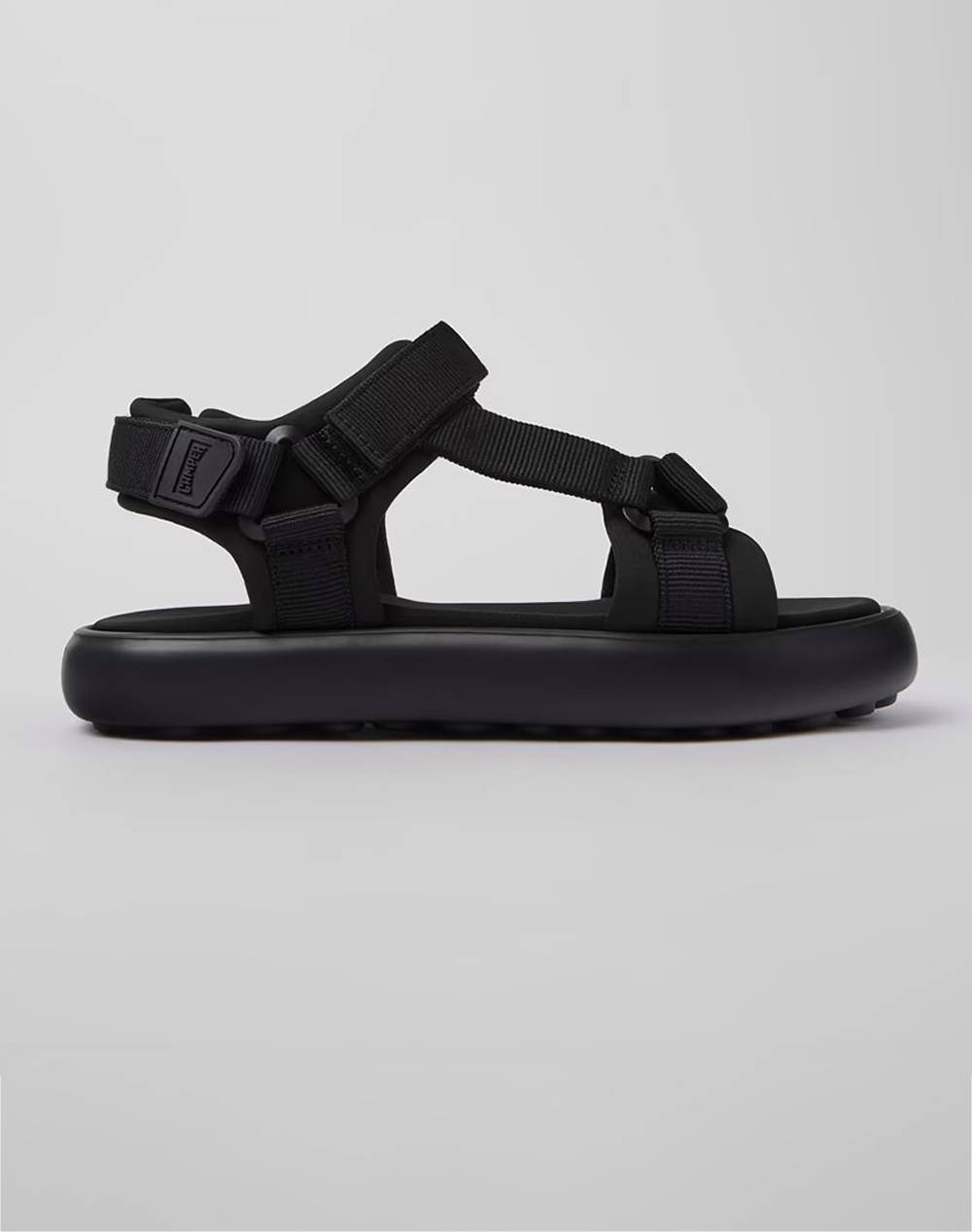 Camper webbing negro,olas negro/flota bionegro