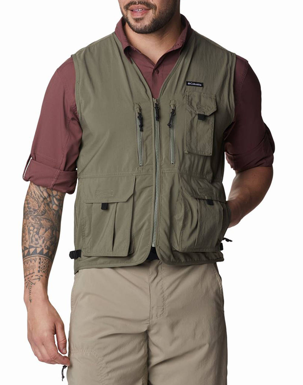 Columbia vesta de barbati silver ridge™ utility vest