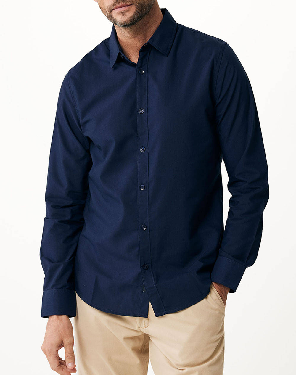 Mexx jacob basic easy iron shirt