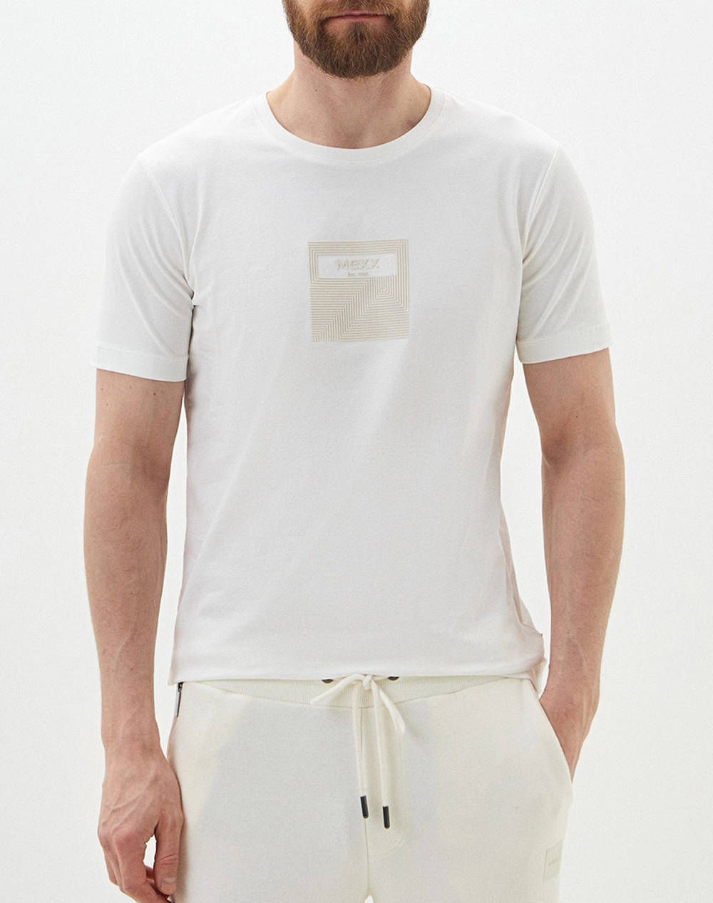 Mexx short sleeve t-shirt with rubber print