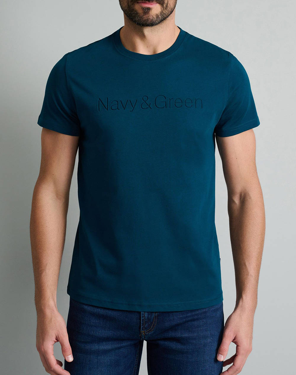 NAVY&GREEN T-SHIRTS