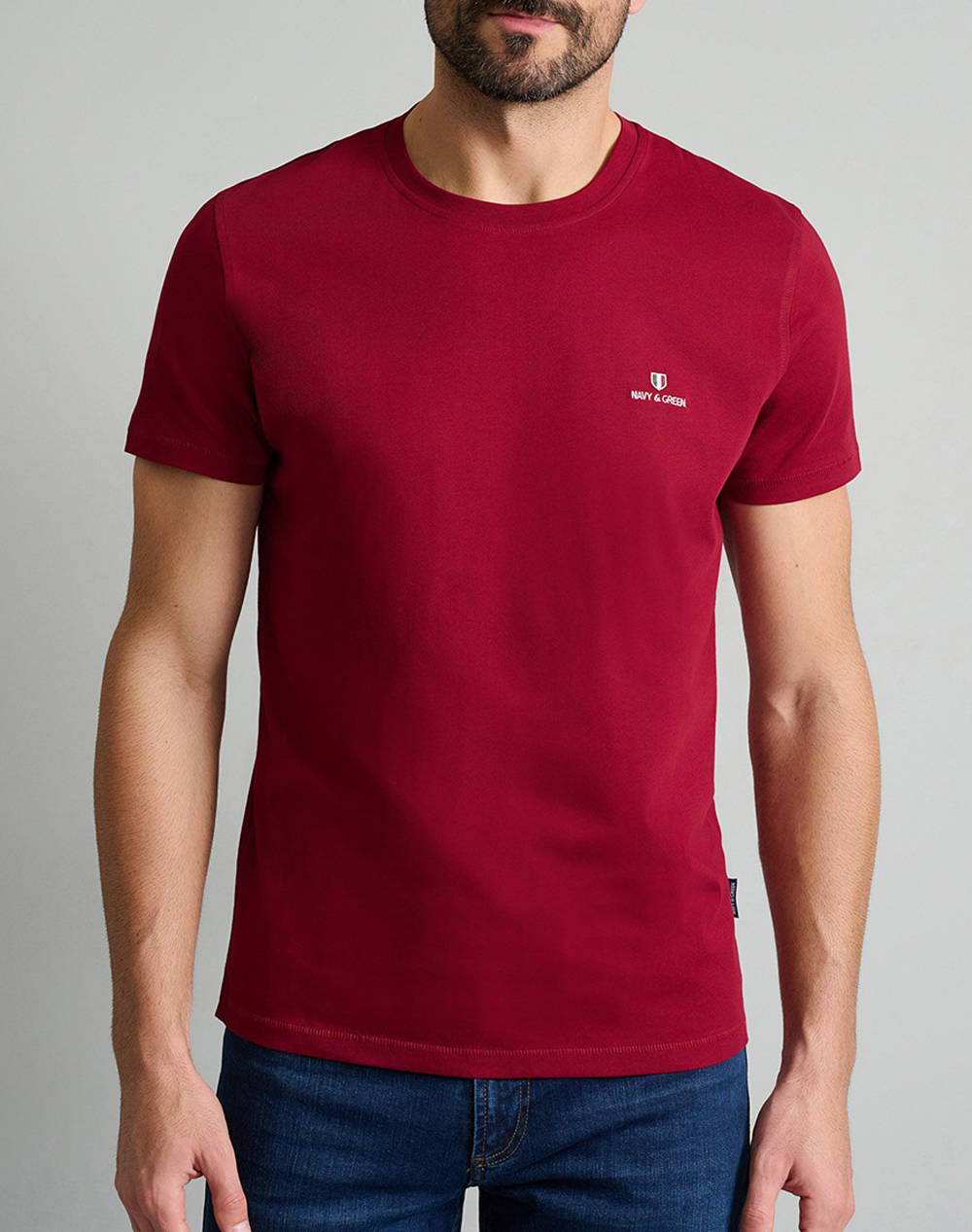 Navy&green t-shirt