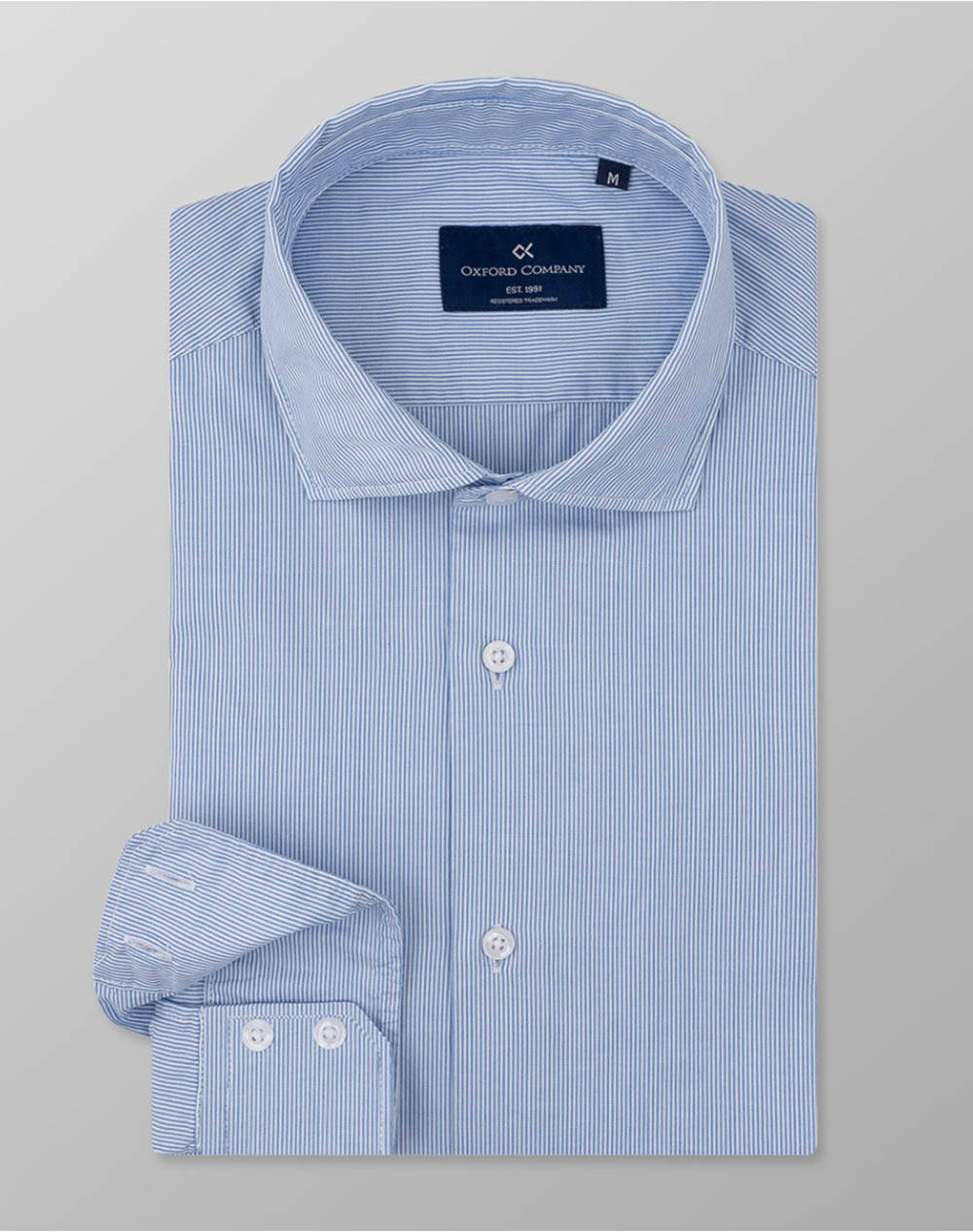 Oxford company romeo slim fit 100%bambaki camasa