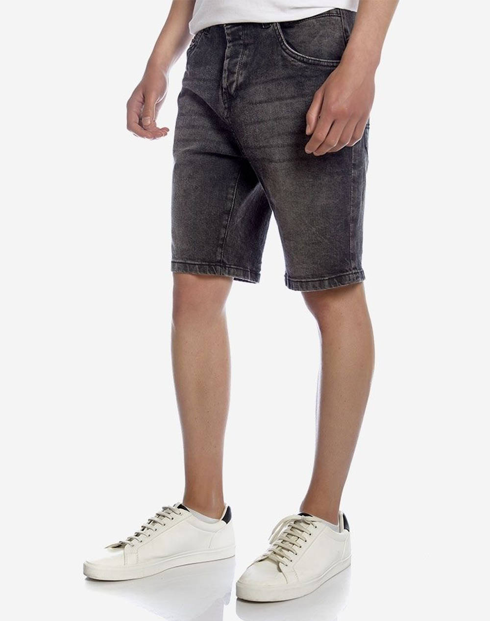 Brokers pantaloni scurti de barbati jean