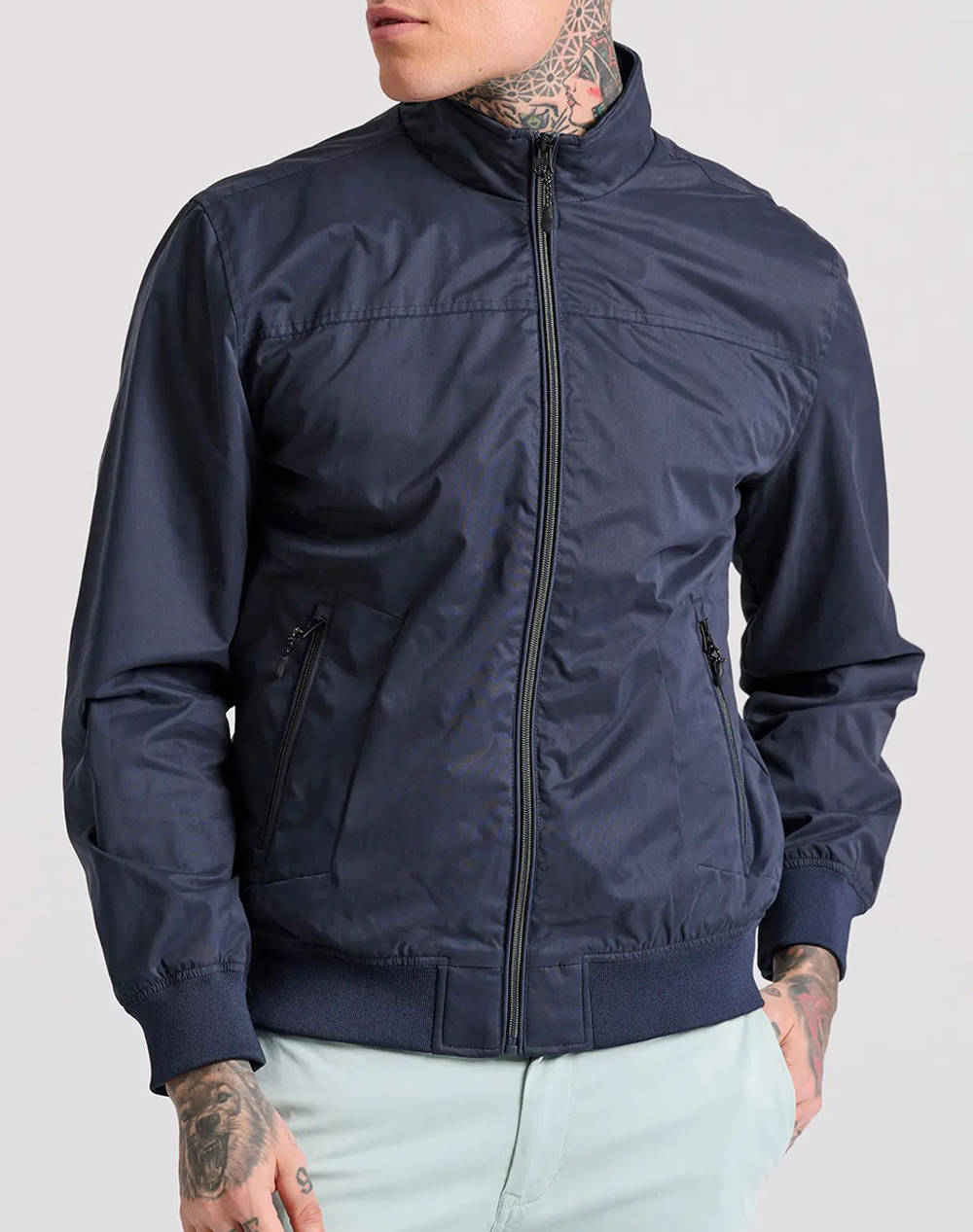 Funky buddha geaca bomber de barbati usoara