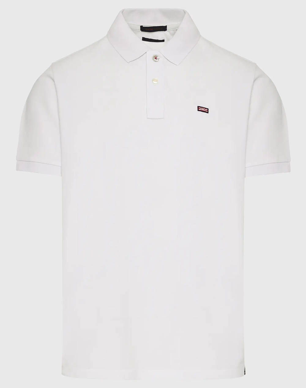 Funky buddha essential polo bluza cu logo brodat