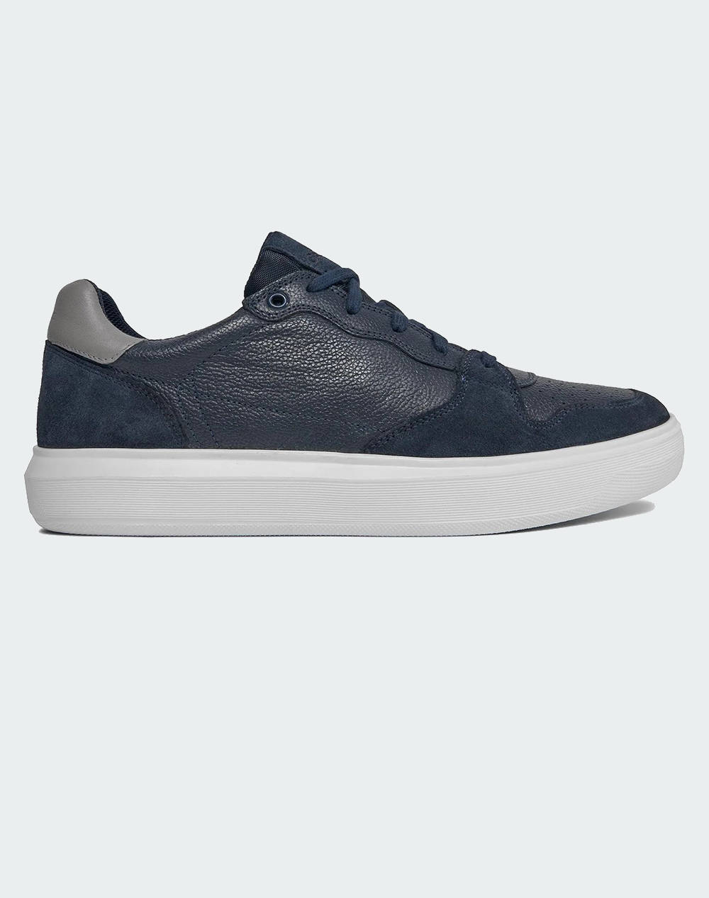 GEOX U DEIVEN B - PRINT.LEA+SUEDE