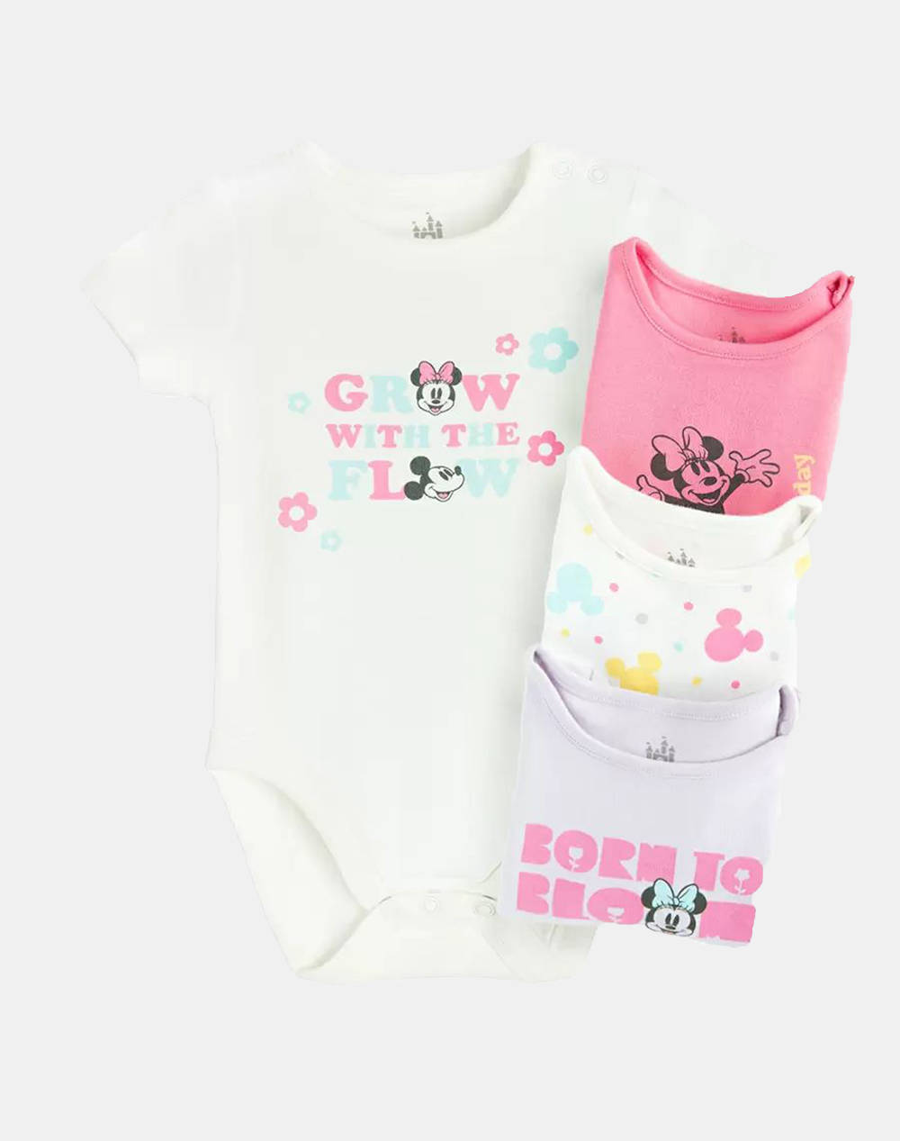 Cool club body maneca scurta 4 buc fetita