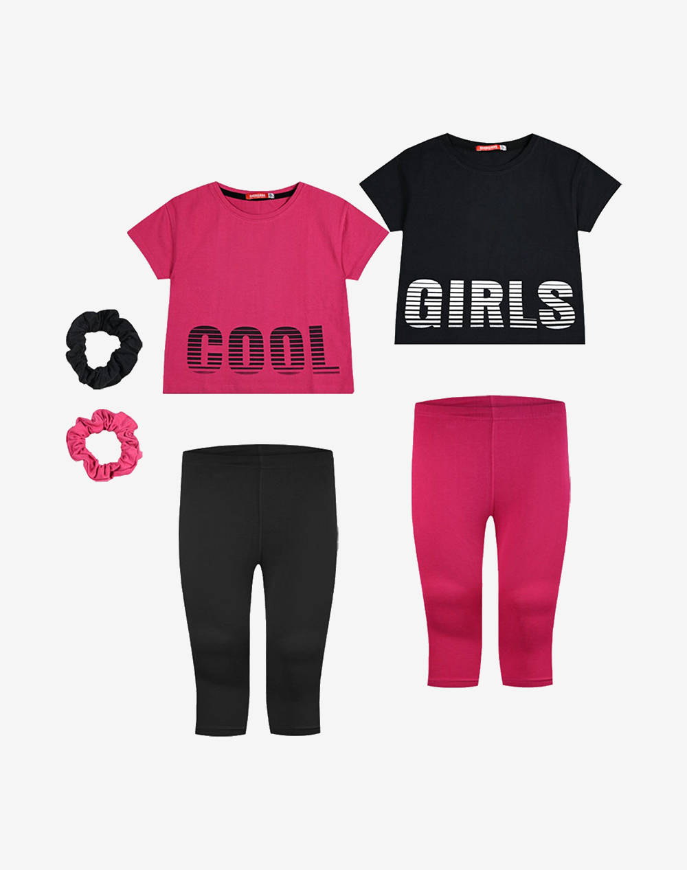 Energiers set fetite & accesoriu de par (2 piese)
