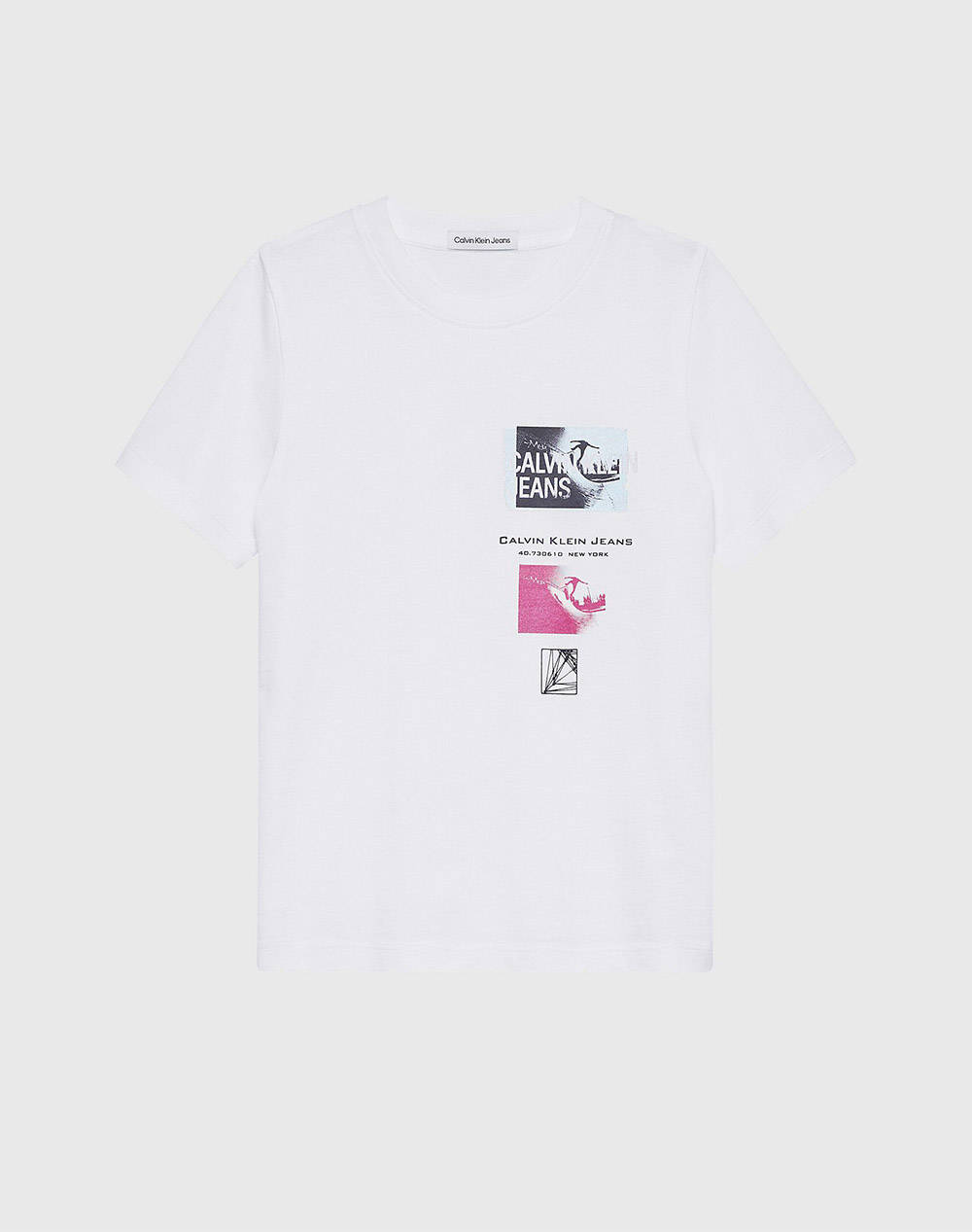 CALVIN KLEIN JERSEY PHOTOGRAPH T-SHIRT