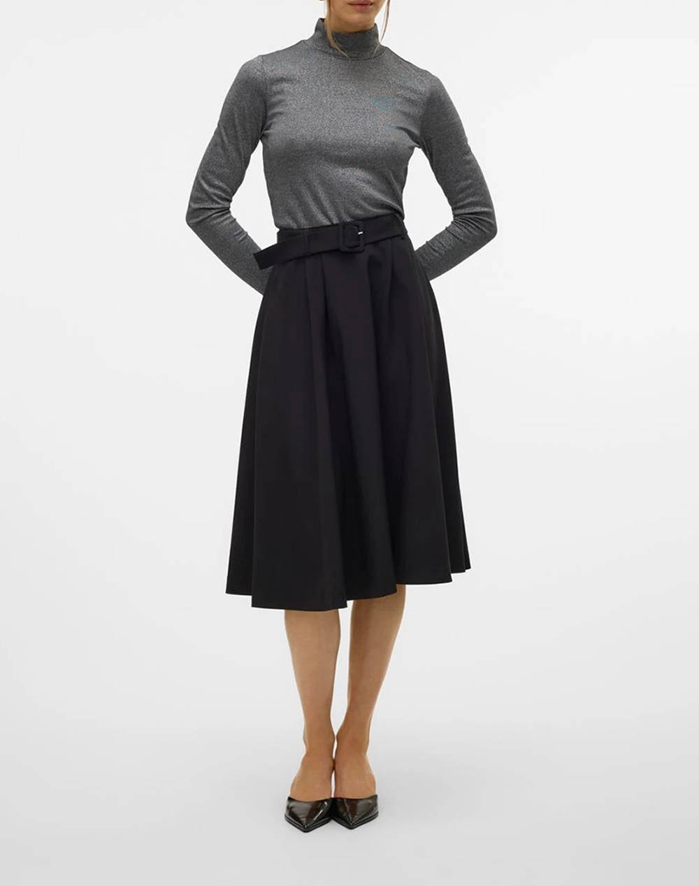 AWARE BY VERO MODA VMNICHOLLE LS ROLL NECK TOP VMA