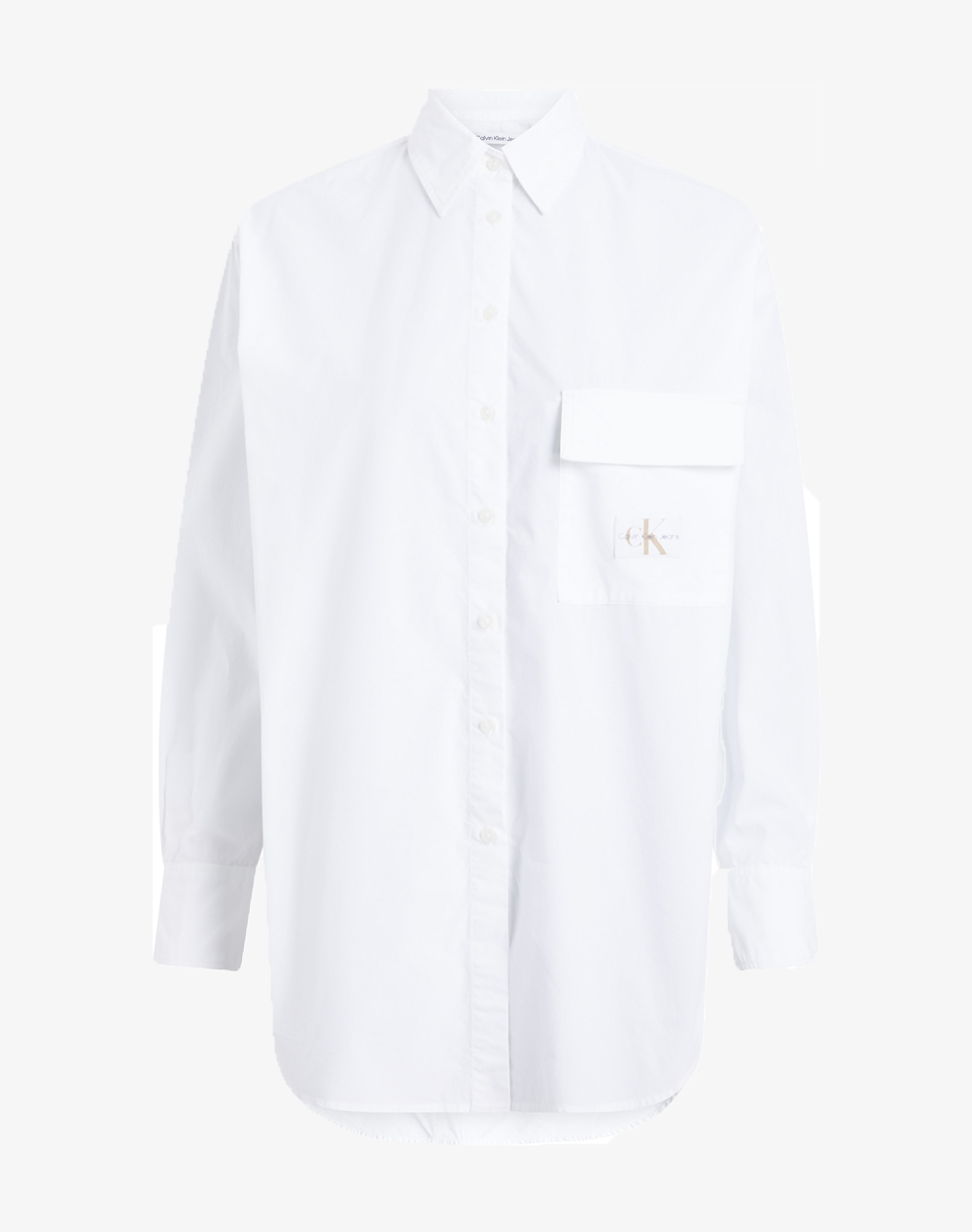 Calvin klein long cotton utility ls shirt