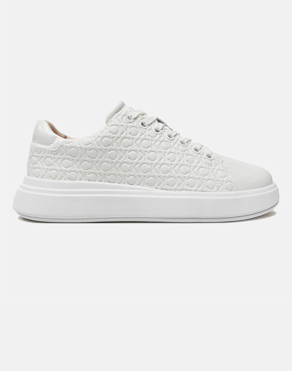 Calvin klein cupsole lace up saff mono