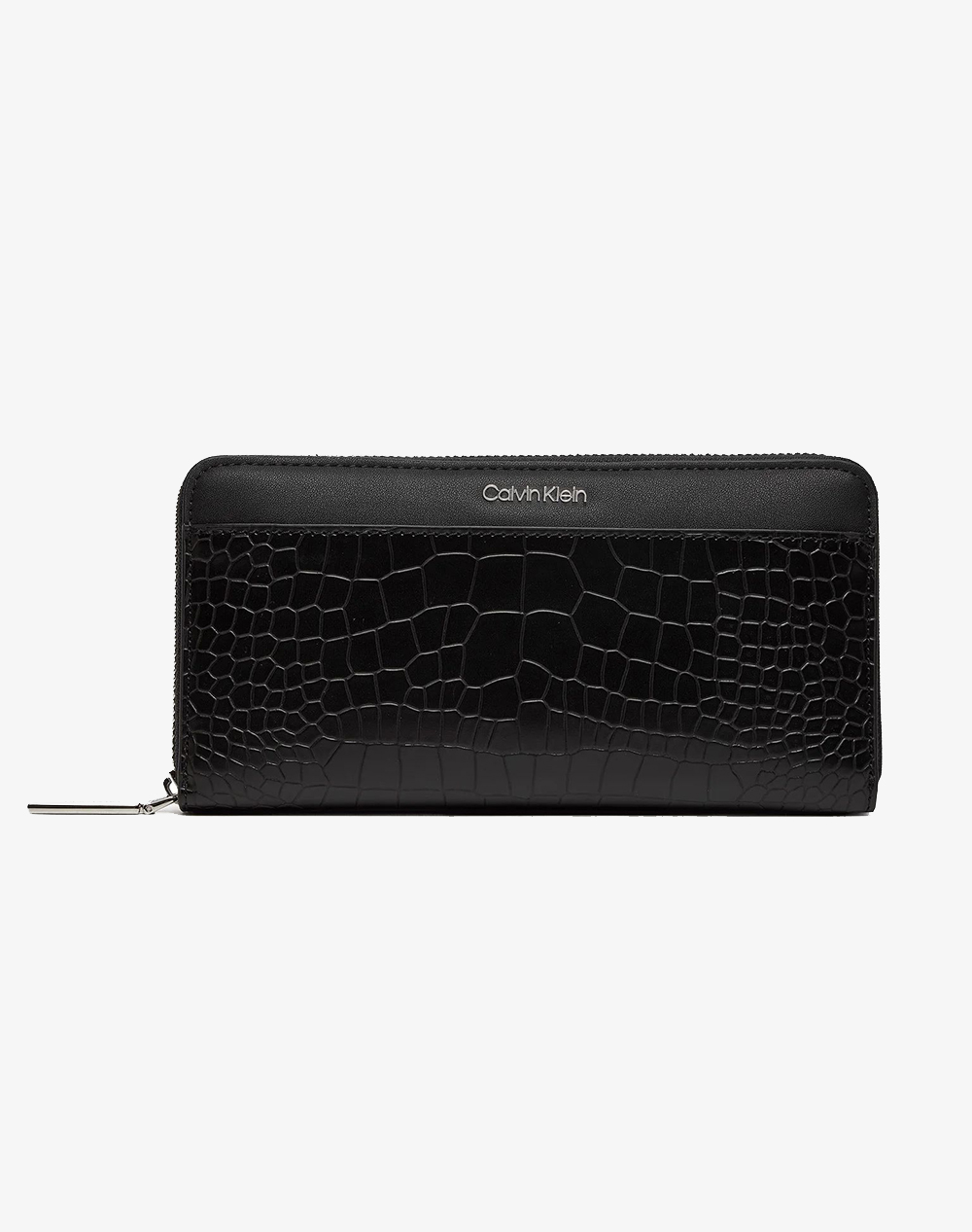 Calvin klein ck must lg zip around_croco (dimensiuni: 9.5 x 19 cm.)