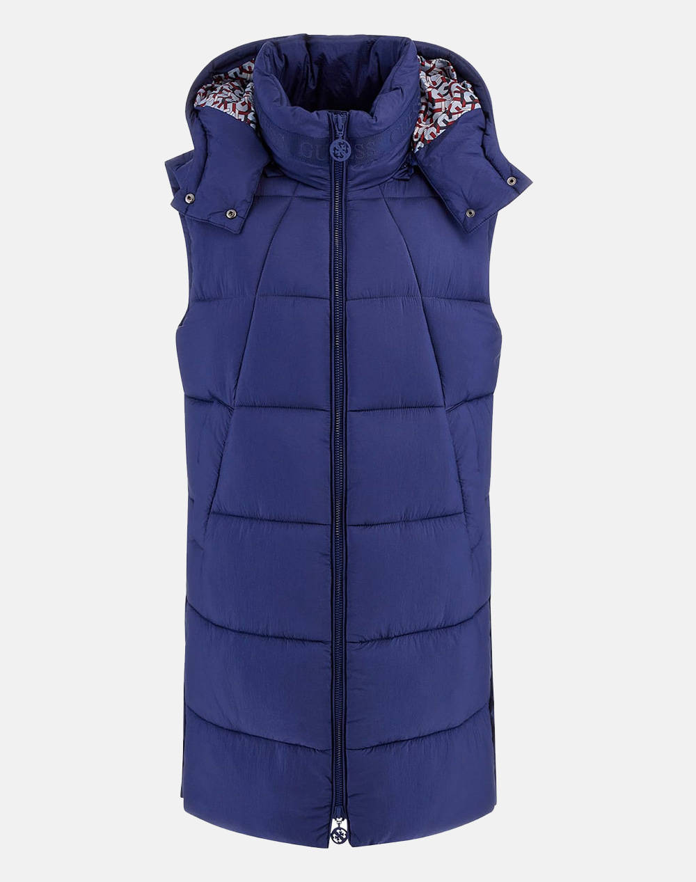 GUESS ELEONORA LONG PUFFER VEST VESTA DE DAMA