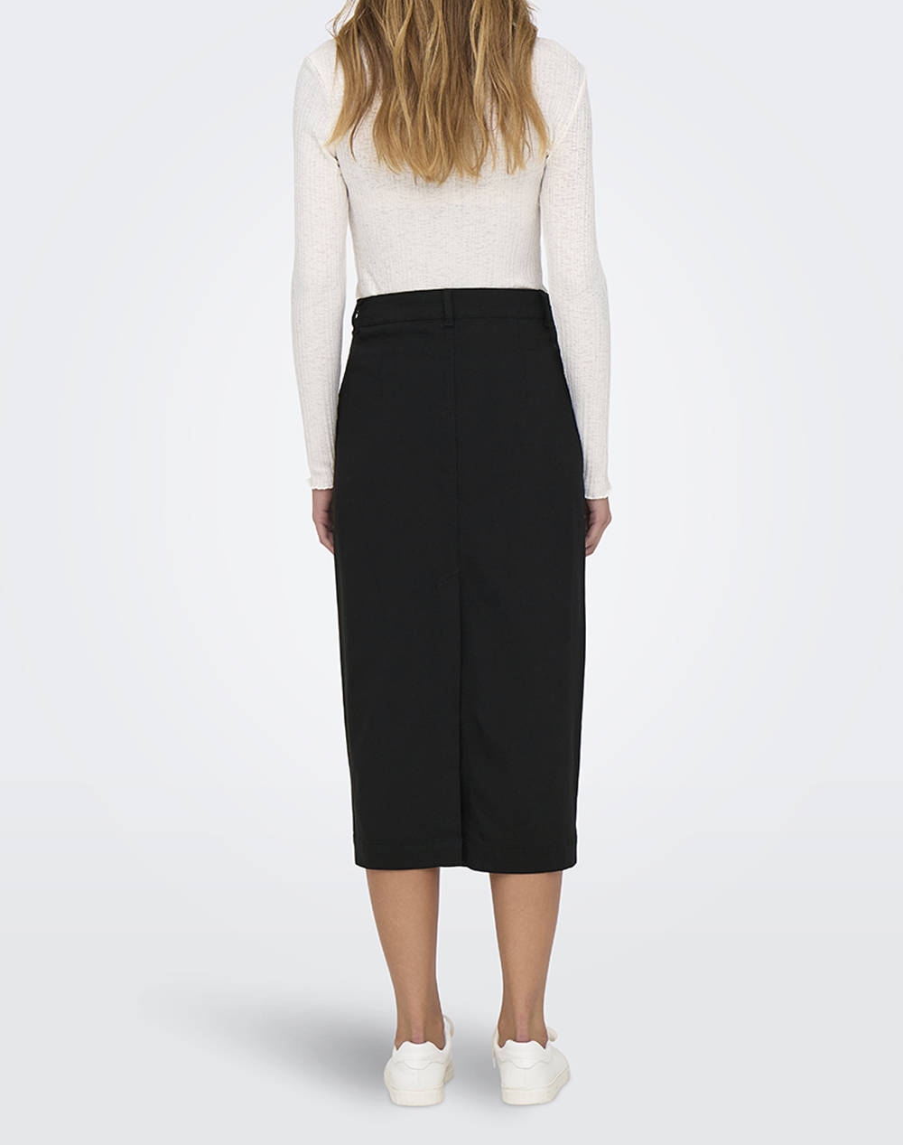 ONLY ONLBIANCA ROSE LONG SLIT SKIRT BF PNT