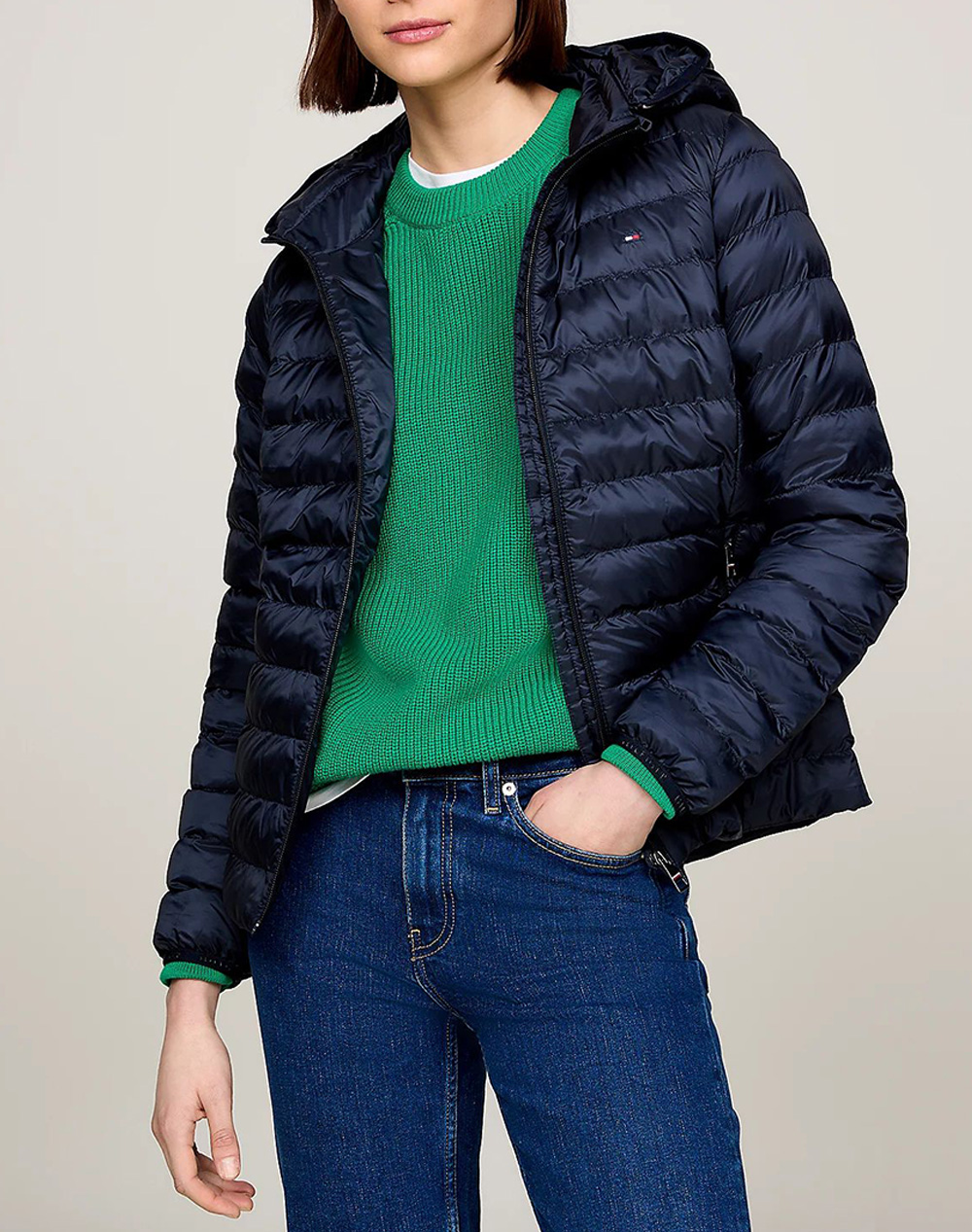 Tommy hilfiger lw padded global stripe jacket