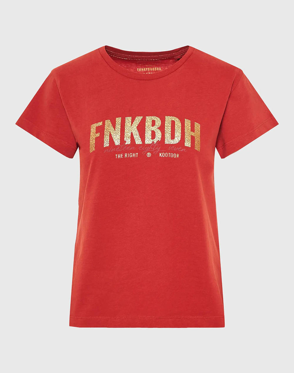 FUNKY Bluza de dama cu maneca scurta, imprimata