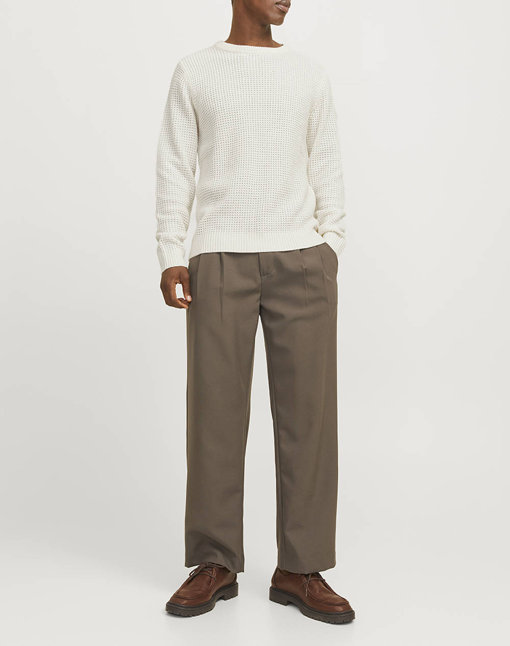 JACK&JONES JJSTUDIO KNIT CREW NECK