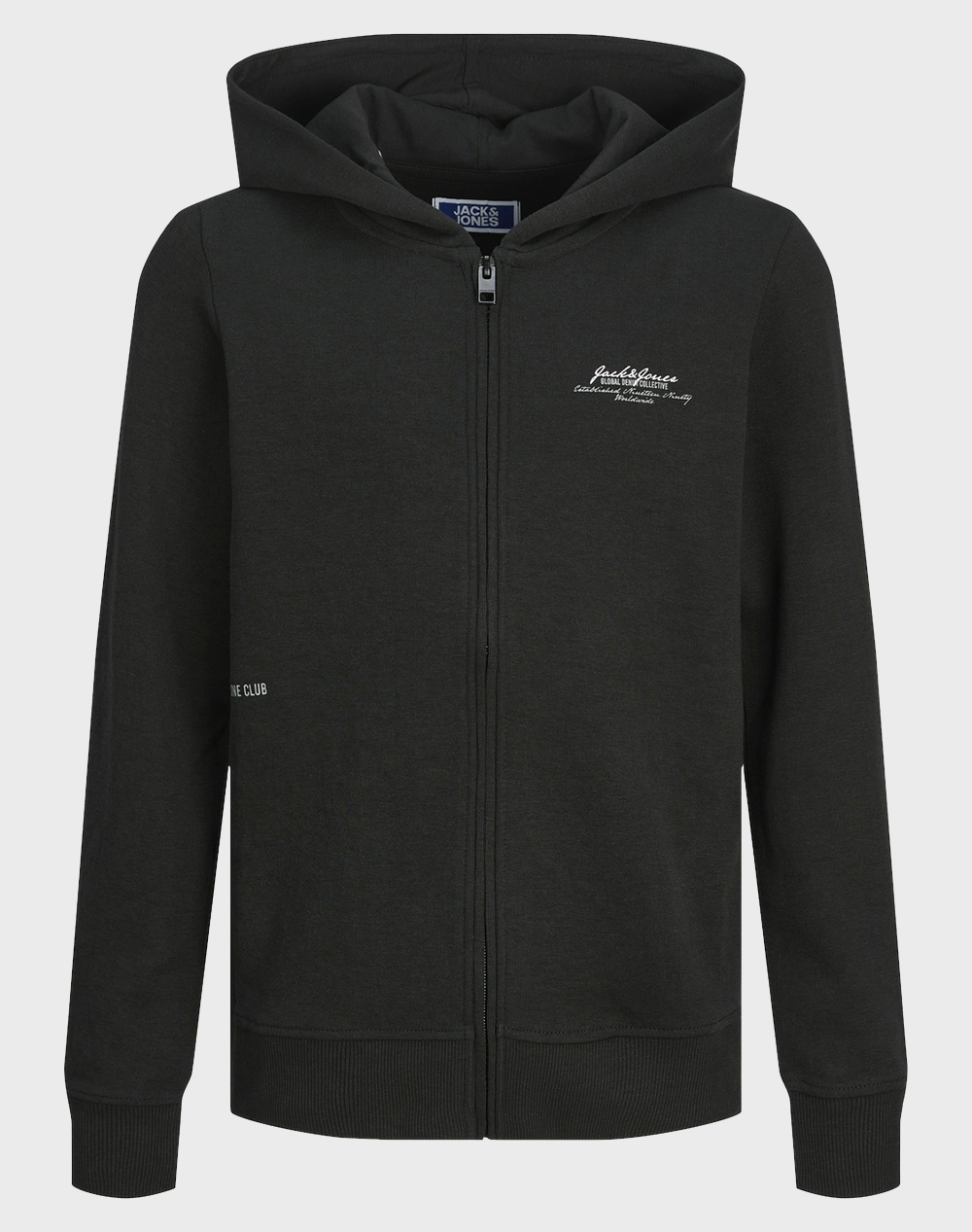 Jack&jones jjgreat b2s logo sweat zip hood jnr