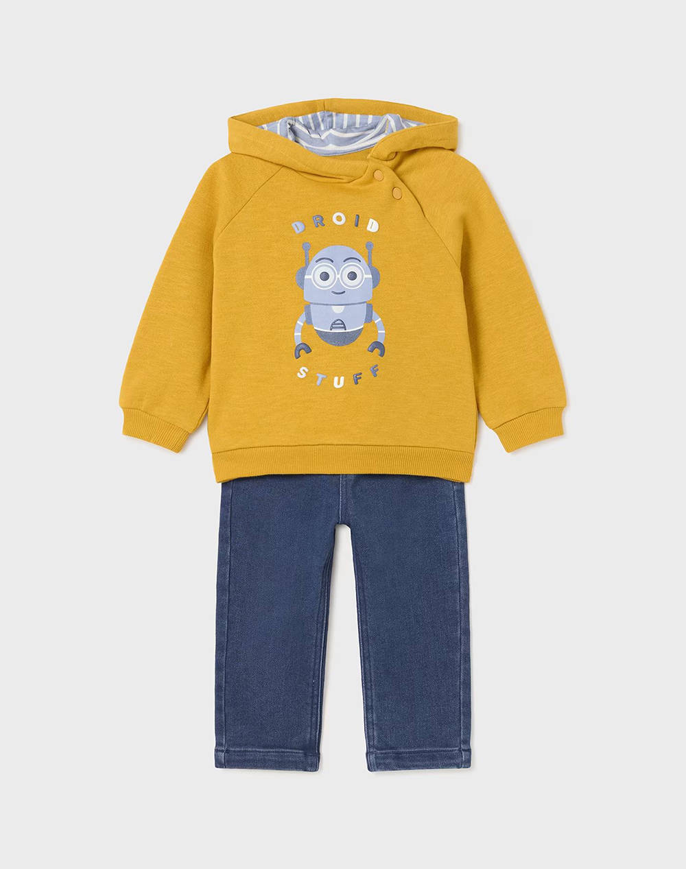 MAYORAL Set pantaloni jean si hanorac