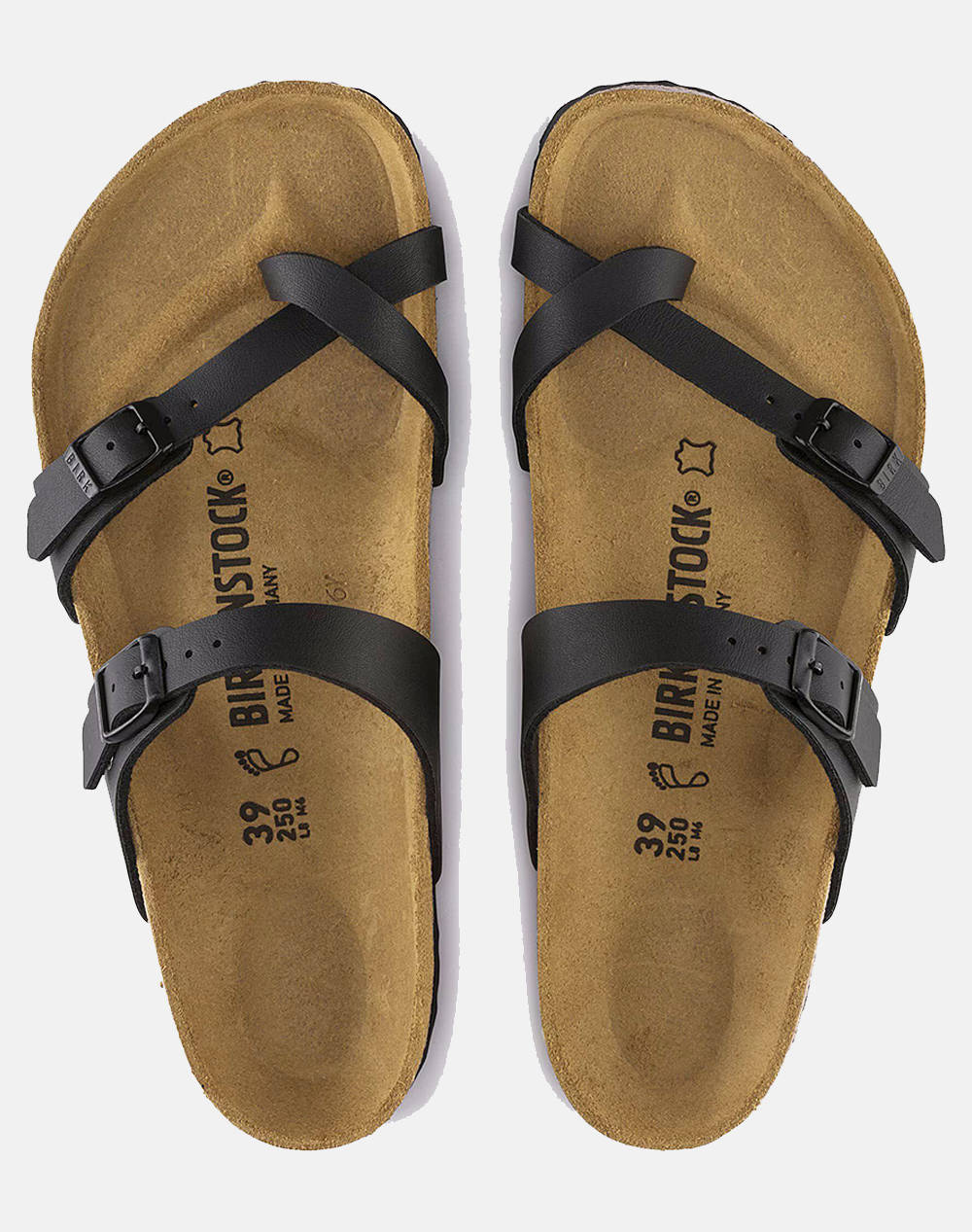 BIRKENSTOCK SYNTHETICS MAYARI BF BLACK 35 - 46 REGULAR CORE ESSENTIAL INCALTAMINTE UNISEX