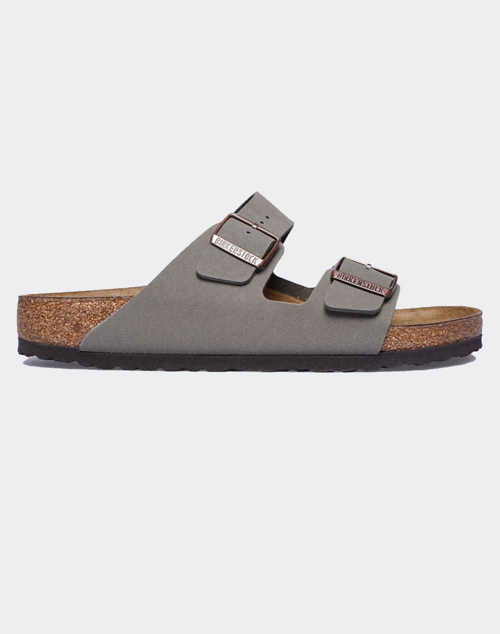 BIRKENSTOCK S25 SYNTHETICS ARIZONA BFBC STONE 35 - 50 REGULAR CORE ESSENTIAL INCALTAMINTE UNISEX