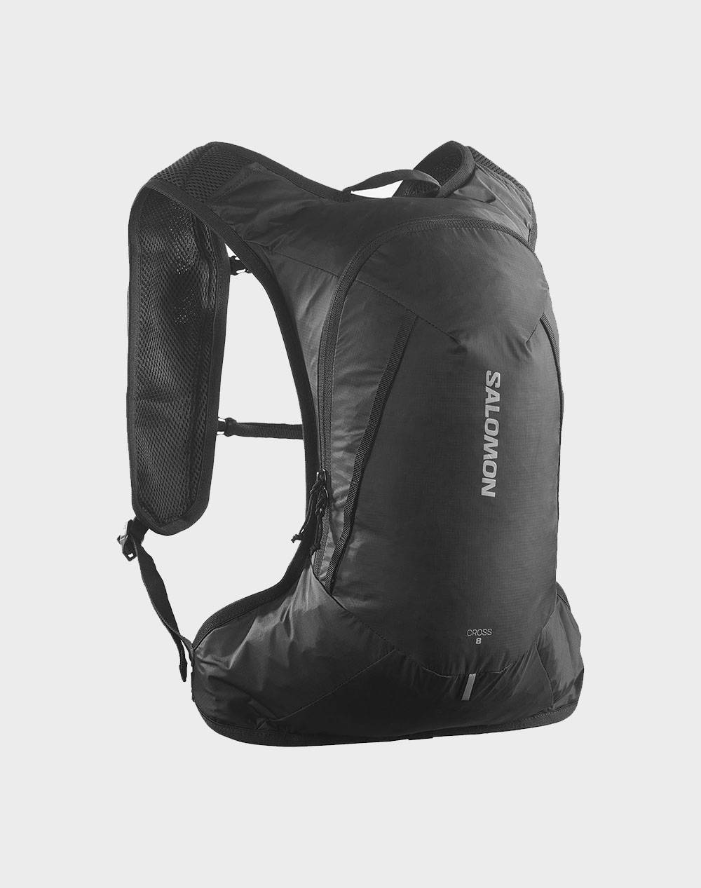 SALOMON BAGS & PACKS HIKE CROSS 8 BLACK GEANTA UNISEX (Dimensiuni: 44 x 21 x 1 cm)