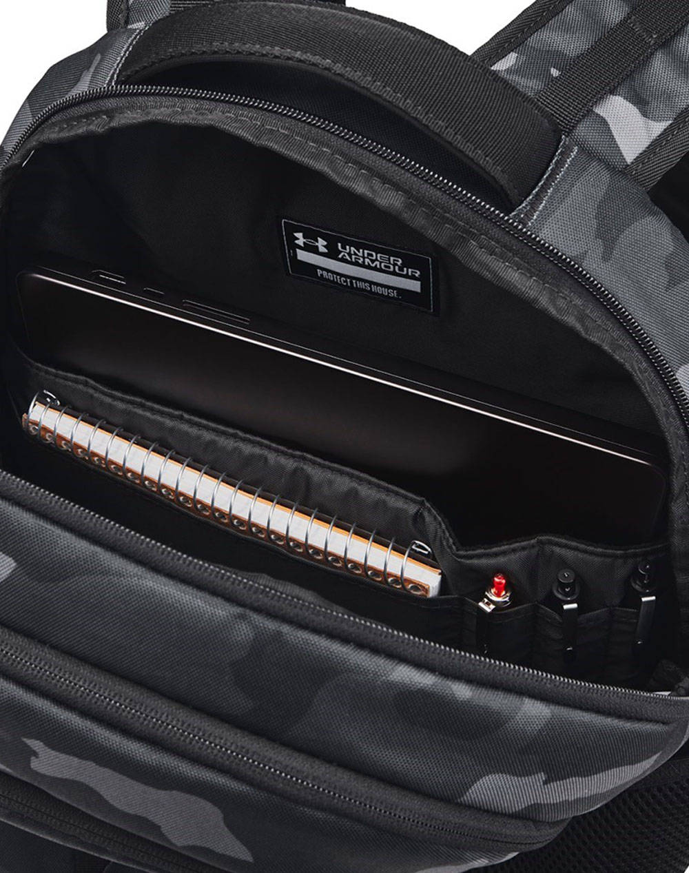 UNDER ARMOUR UA Hustle 6.0 Backpack (Dimensiuni: 16.5 x 51 x 32cm.)