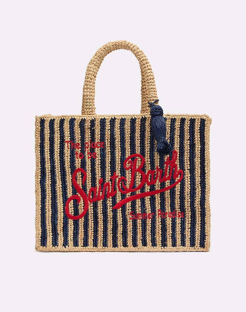 MC2 COLETTE RAFFIA-COLETTE RAFFIA-STRIPES MINI V 61 EMB (Dimensiuni : 30 x 22 x 15cm.)