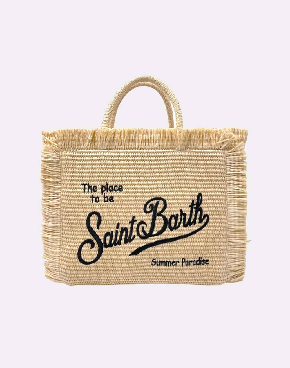 MC2 COLETTE STRAW N-STRAW BAG WITH HANDLE-1100 EMB (Dimensiuni: 26 x 23 x 15cm.)