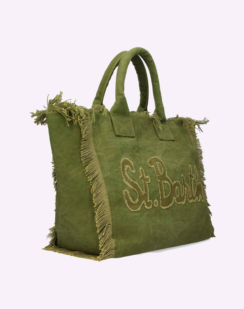 MC2 VANITY PATCH-ACC. BORSA CANVAS DONNA PATCH-ST BARTH 52 (Dimensiuni :40 x 32 x 20cm.)