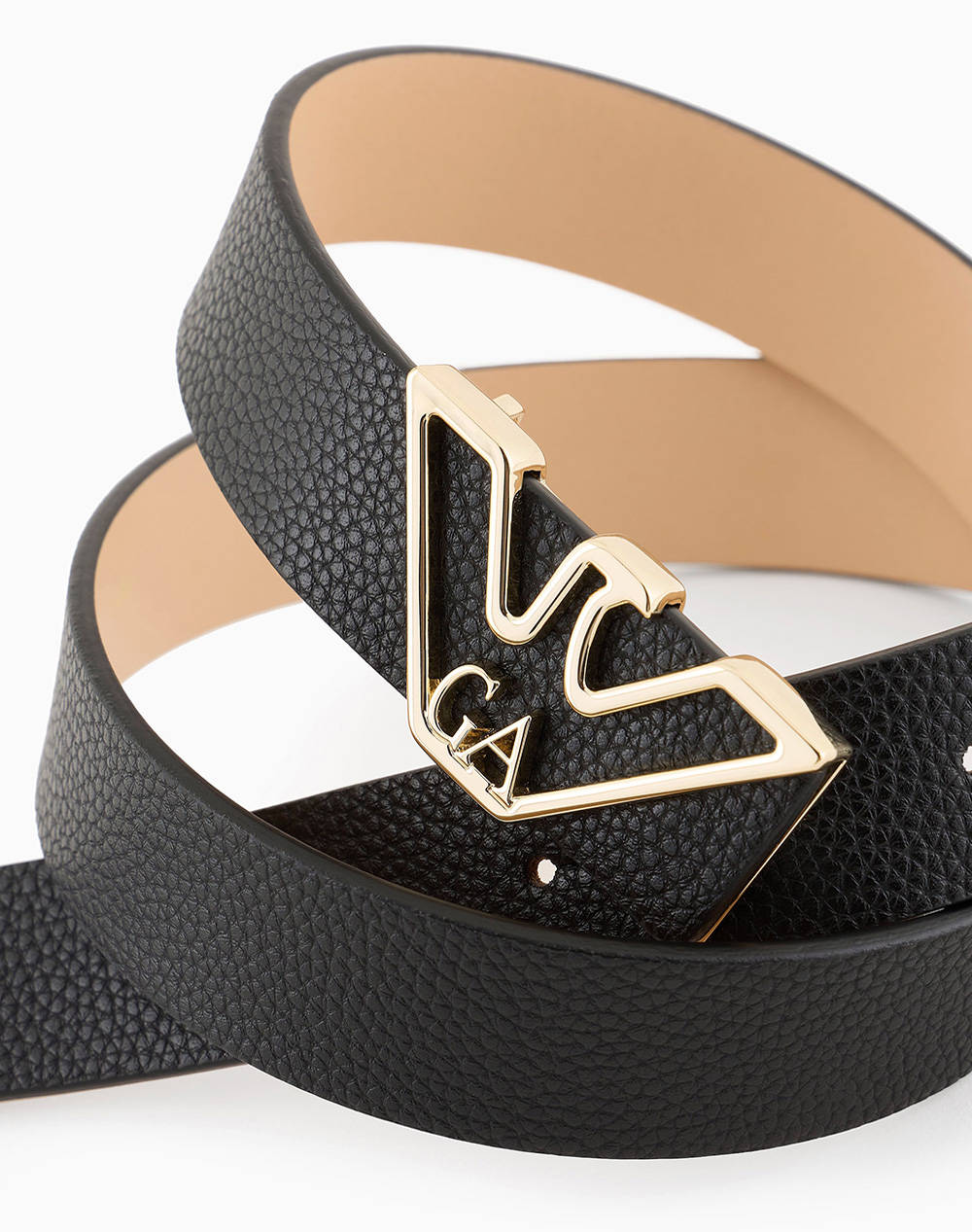 EMPORIO ARMANI PLATE BELT