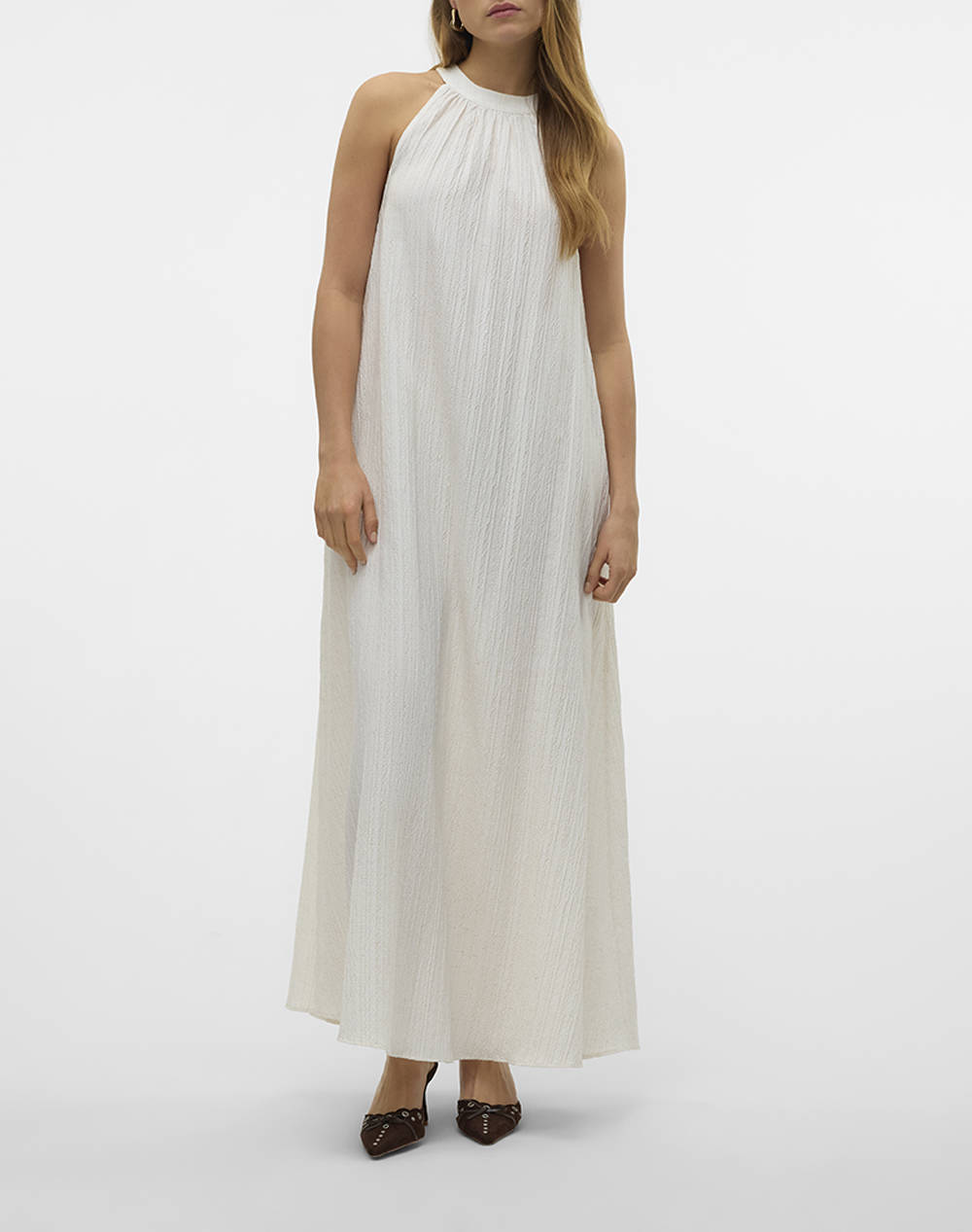 AWARE BY VERO MODA VMRICKI SL HALTER NECK LONG DRESS VMA