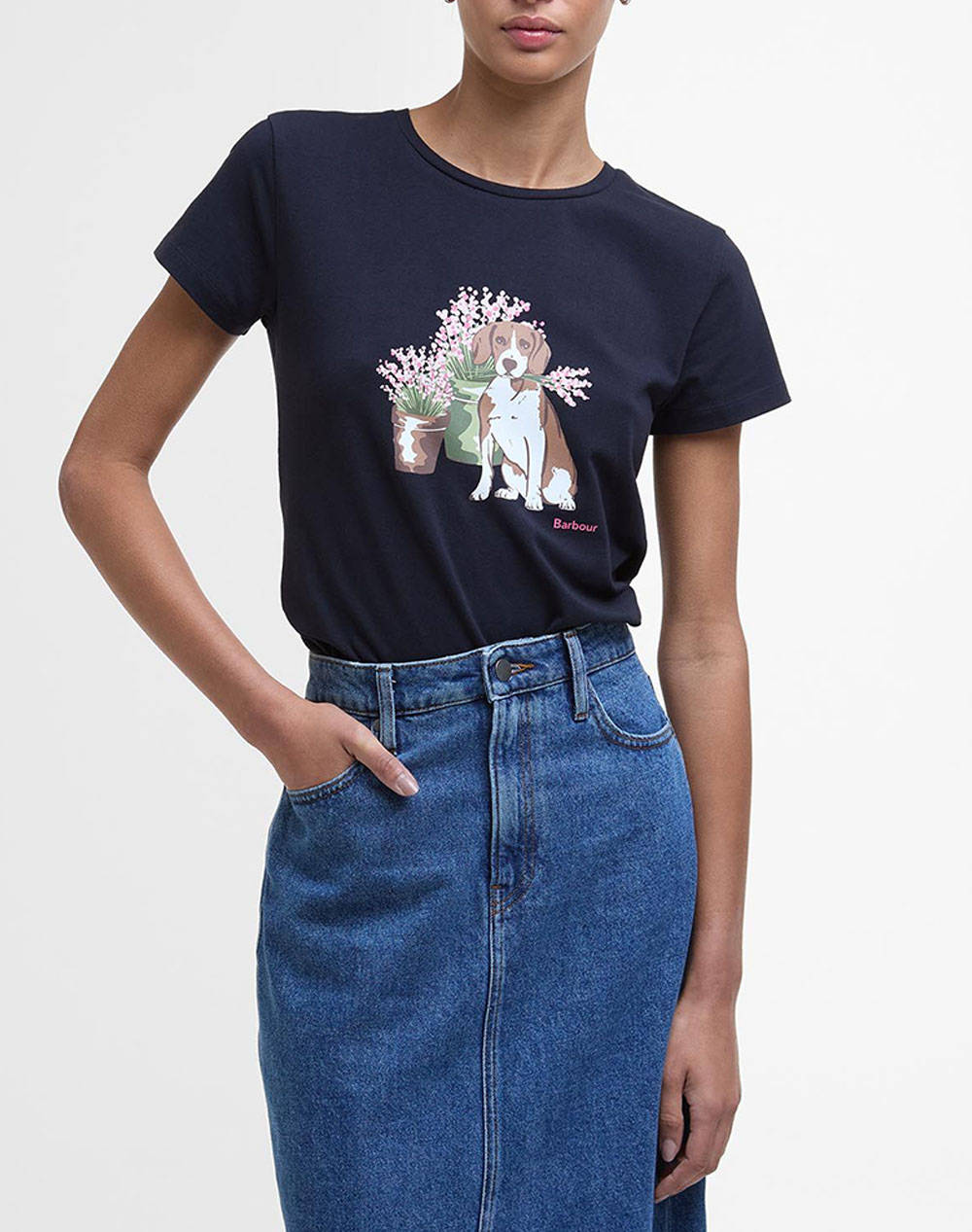 BARBOUR BLUZA T-SHIRT K/M