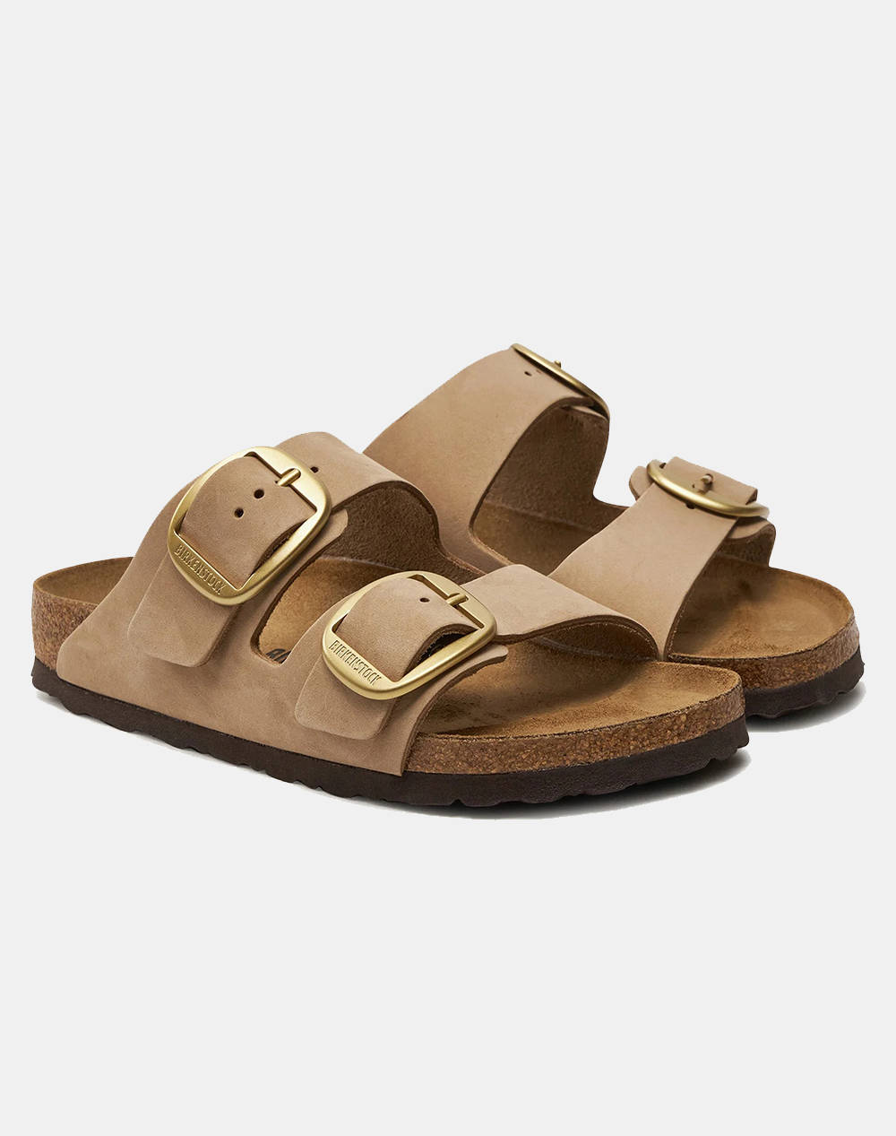 BIRKENSTOCK F25 LEATHER ARIZONA BIG BUCKLE LENB SANDCASTLE 35 - 43 NARROW SEASONAL INCALTAMINTE DE DAMA