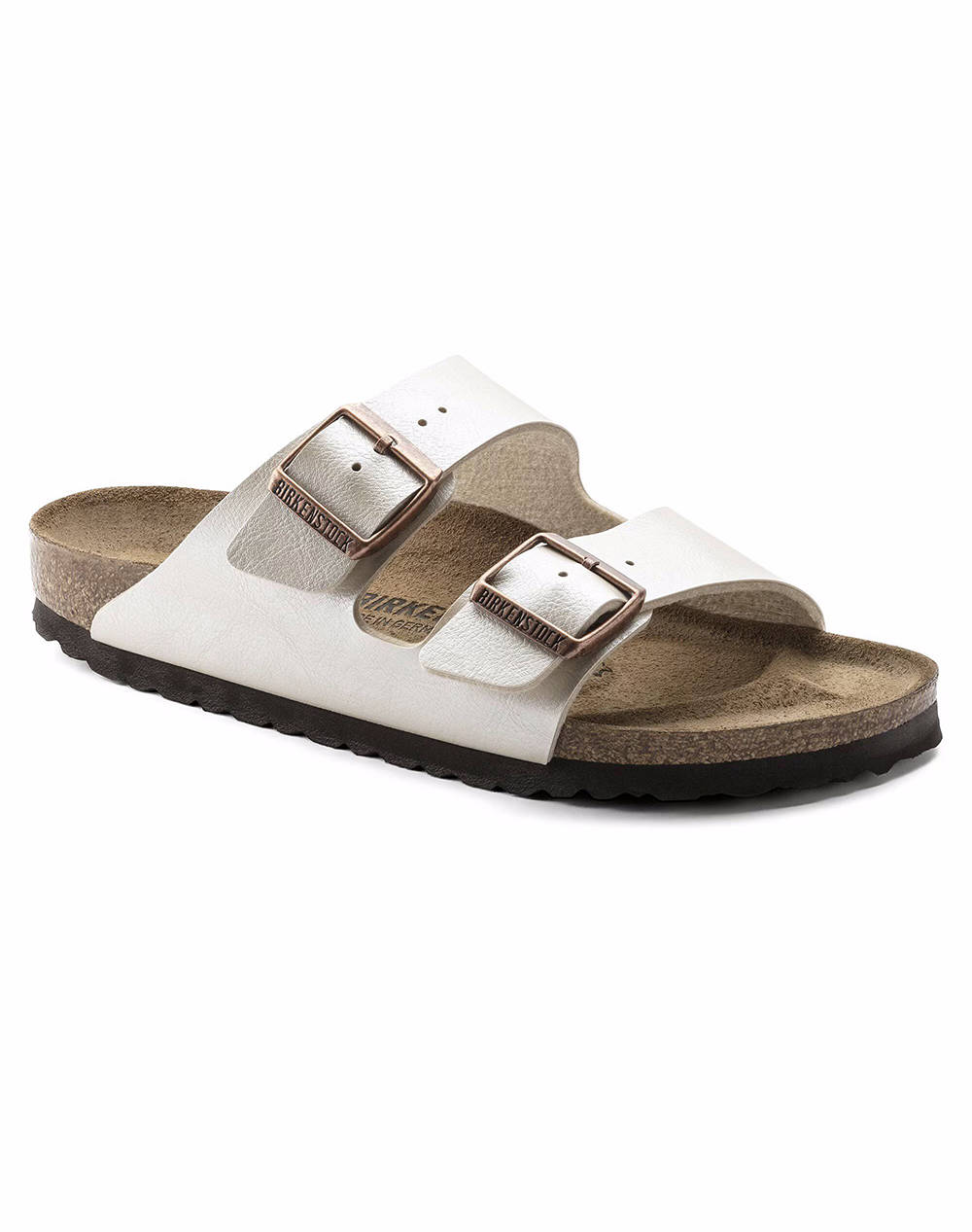 BIRKENSTOCK S26 SYNTHETICS ARIZONA BF GRACEFUL PEARL WHITE 35 - 43 NARROW SEASONAL INCALTAMINTE DAMA