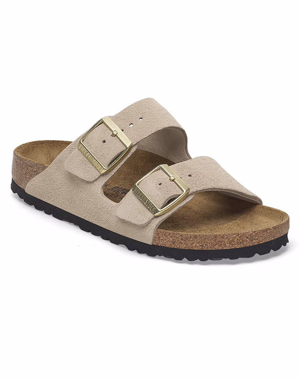 BIRKENSTOCK S26 LEATHER ARIZONA LEVE SANDCASTLE 35 - 43 NARROW SEASONAL INCALTAMINTE DAMA