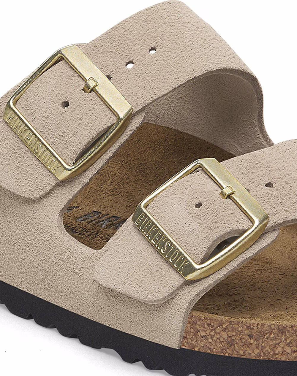 BIRKENSTOCK S26 LEATHER ARIZONA LEVE SANDCASTLE 35 - 43 NARROW SEASONAL INCALTAMINTE DAMA