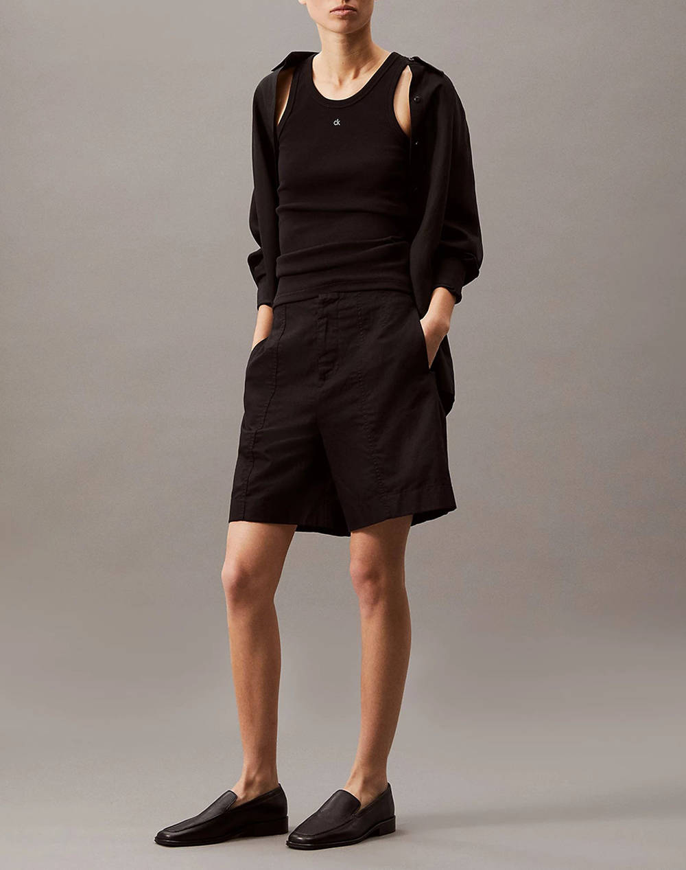 CALVIN KLEIN SOFT LINEN SHORT