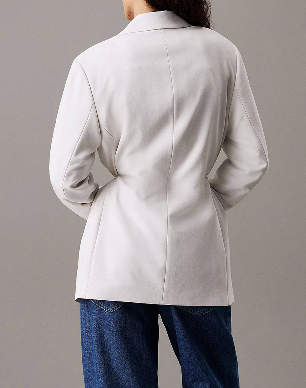 CALVIN KLEIN JEANS ECOVERO TAILORED BACK TIE BLAZER