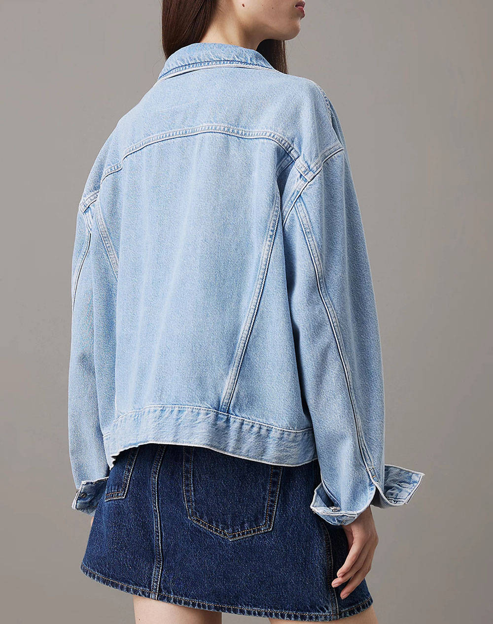 CALVIN KLEIN JEANS BOXY DENIM JACKET