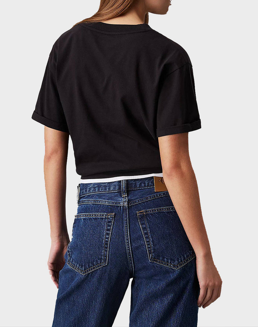 CALVIN KLEIN JEANS EMBROIDERED MONOLOGO TEE