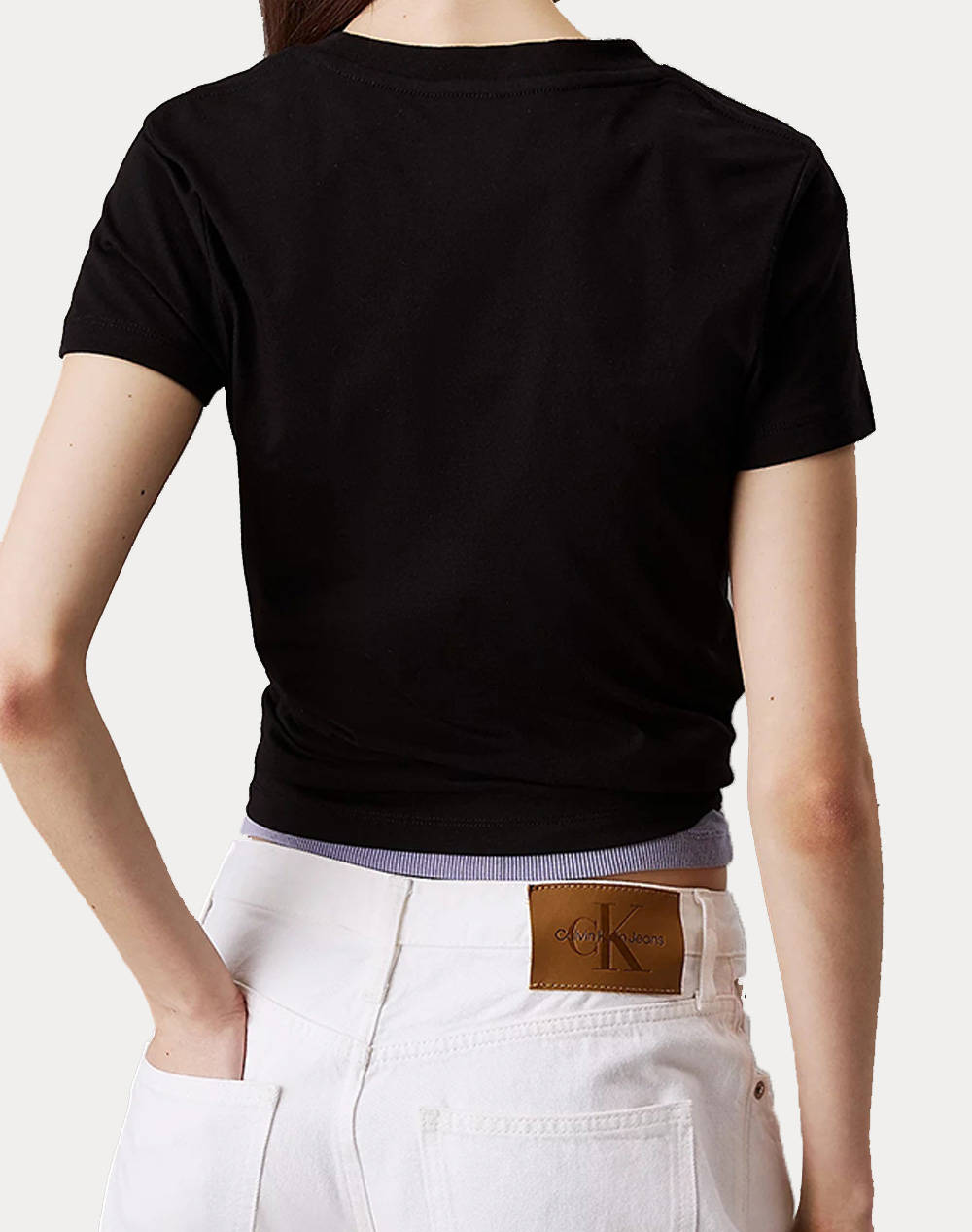 CALVIN KLEIN JEANS GRADIENT MONOLOGO SLIM TEE
