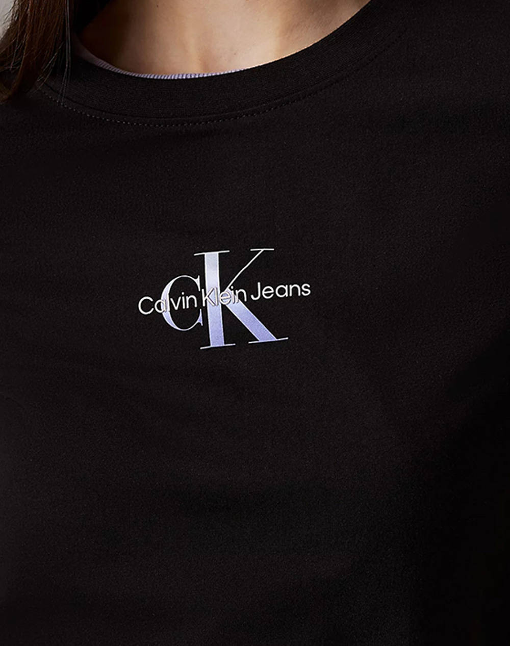 CALVIN KLEIN JEANS GRADIENT MONOLOGO SLIM TEE